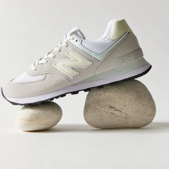 New Balance Shoes - New Balance 574 Women’s 5 Nimbus Cloud + Summer Fog Sneakers, 9